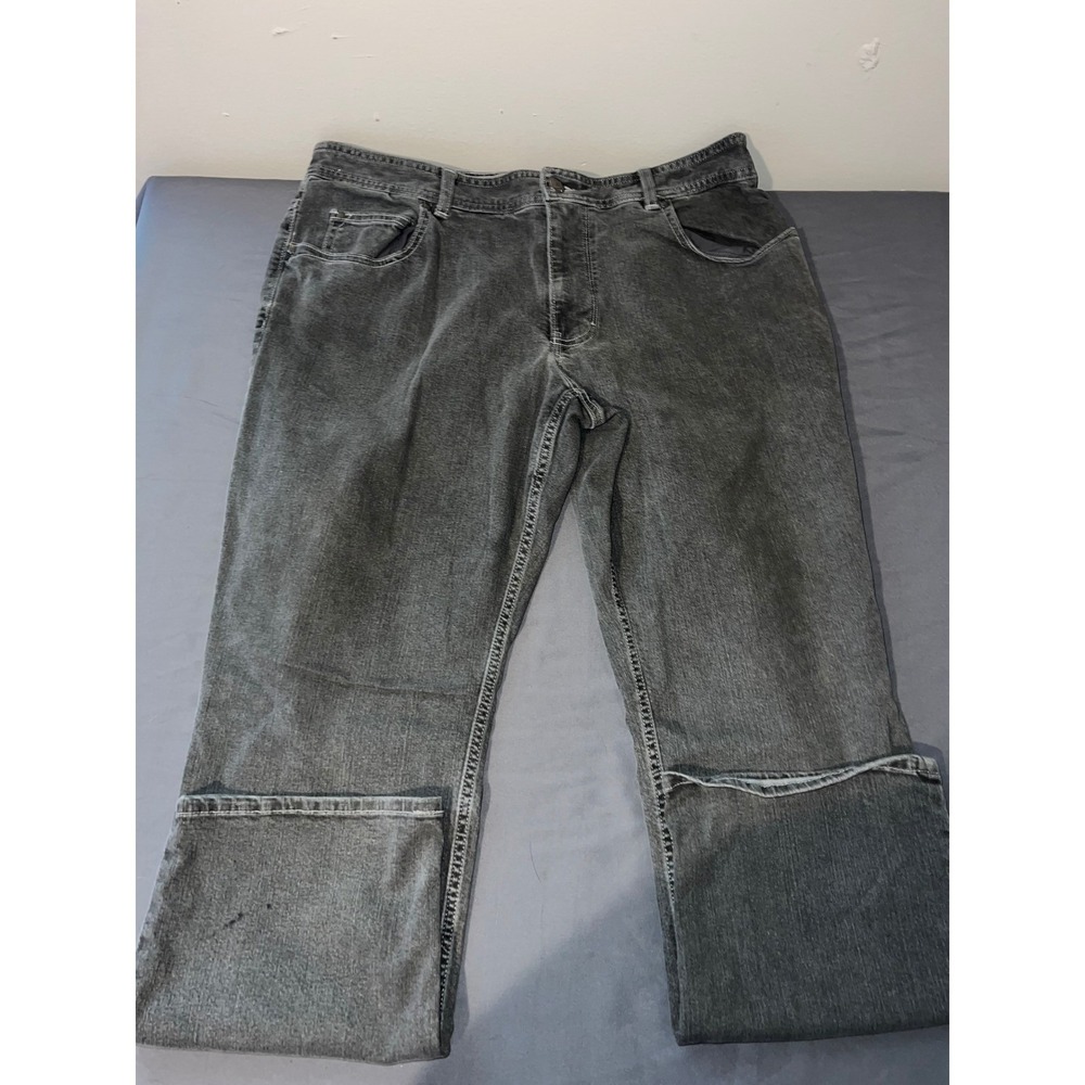 Columbia Omni-Shield Mens Gray Straight Leg Jeans 38x30 Water Repellent Denim